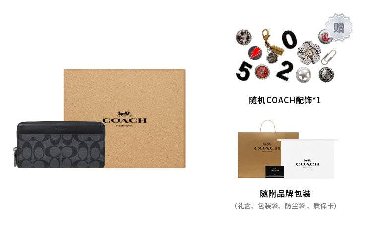 Кошелек Coach Accordion Wallet 20 - Boxette Shop